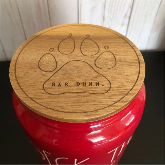 ❗️SALE❗️Rae Dunn Deck The Paws canister - Picture 2 of 4